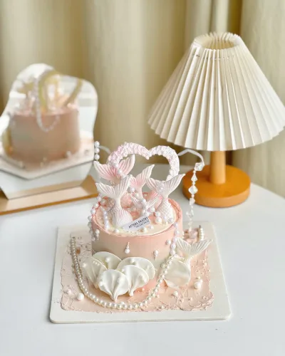 Mermaid Dream Cake with pastel ocean-inspired design and premium flavors – Afters Pastry