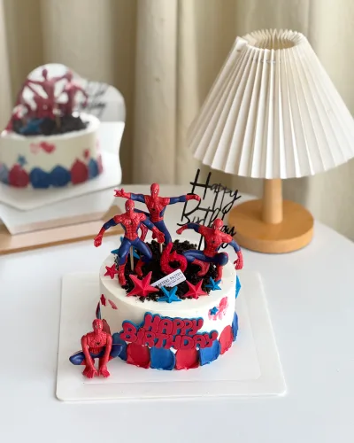 Spiderman Cake customized birthday design | Afters Pastry