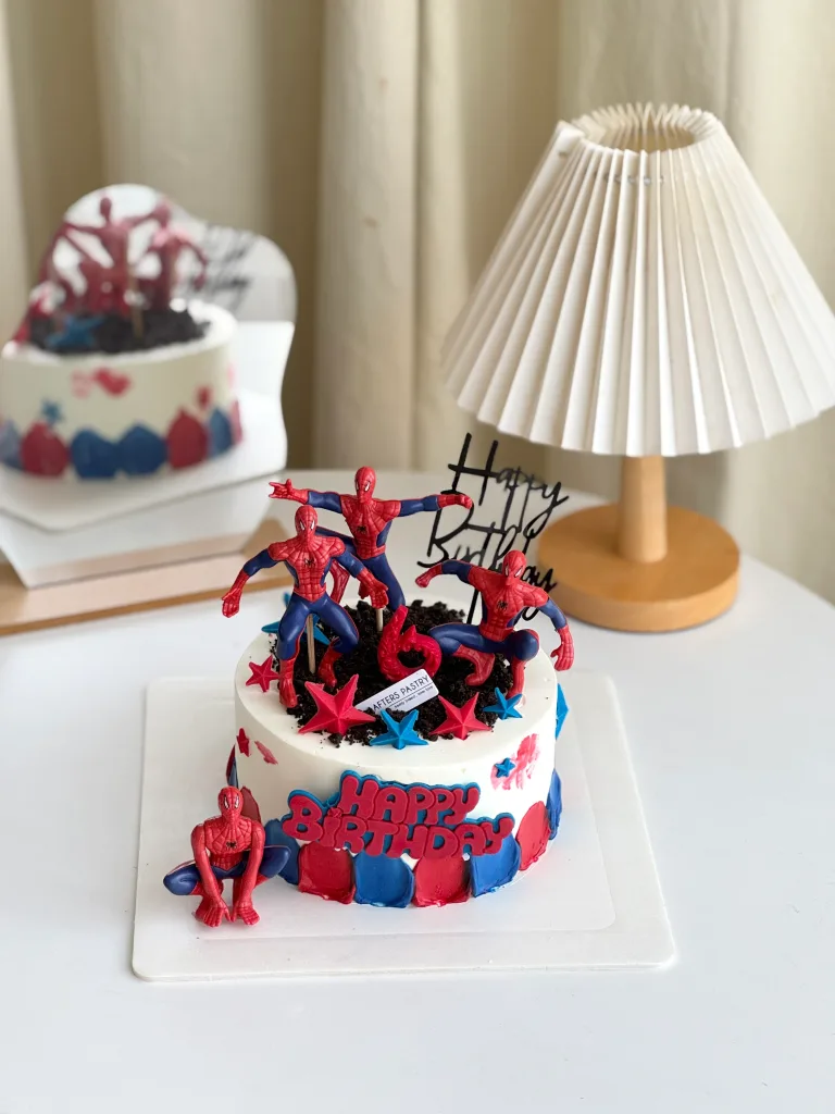 Spiderman Cake customized birthday design | Afters Pastry