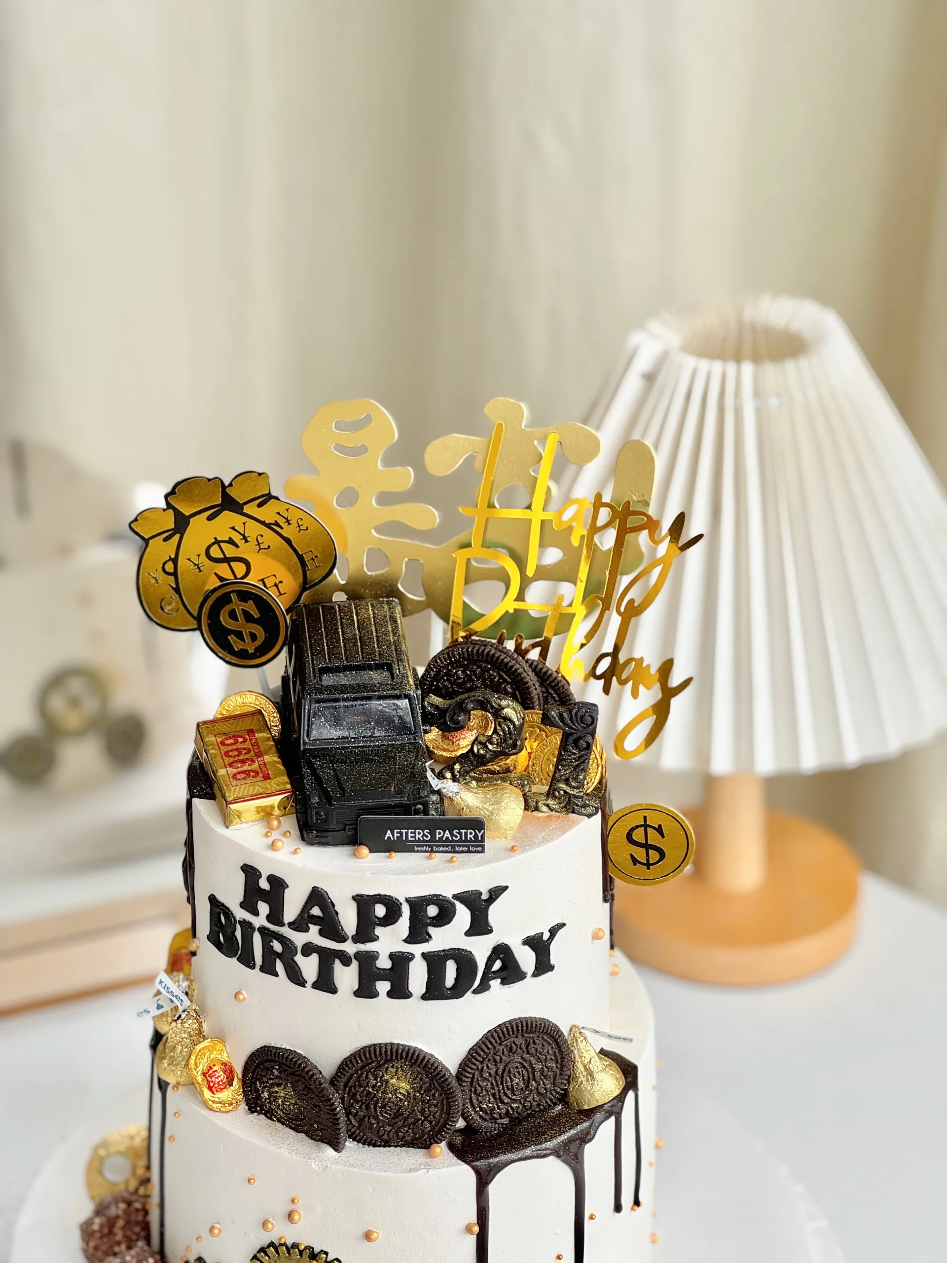 2 Tier Cakes for Men – Elegant Double Layer Celebration Cake Johor | Malaysia